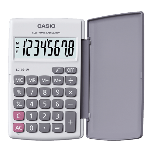 Calculadora de Bolsillo|Color Blanco