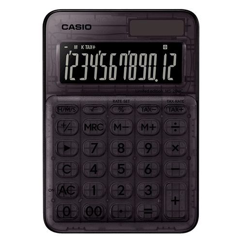 Mini Calculadora Compacta Color Negro