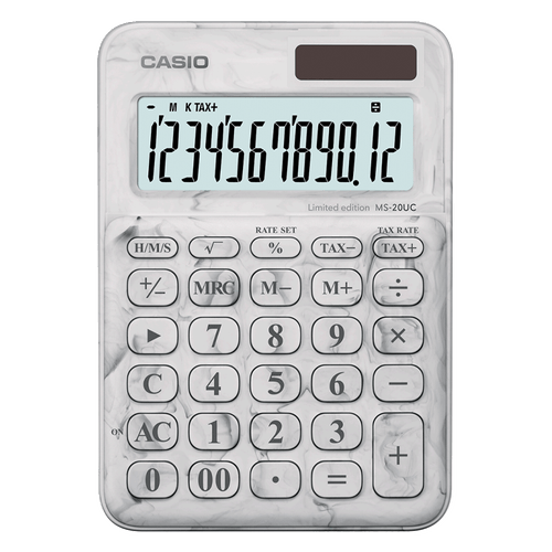 Mini Calculadora Compacta Color Blanco