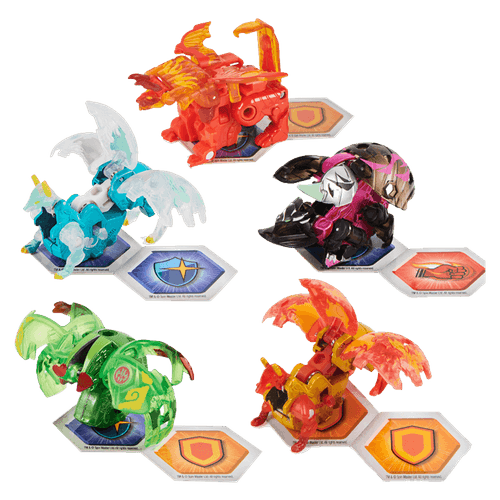 Bakugan Evolutions Figuras Premium|Incluye Tarjetas Coleccionables
