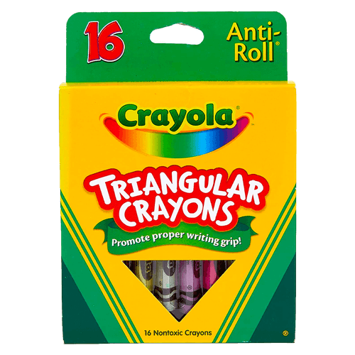 Crayones Triangulares 16 Colores