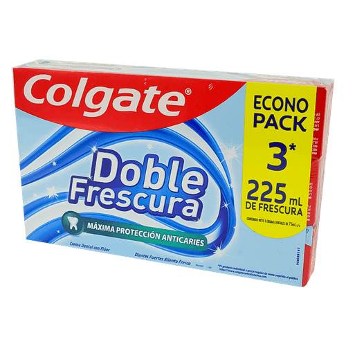Crema Dental Colgate Doble Frescura |150ml|3 Pack