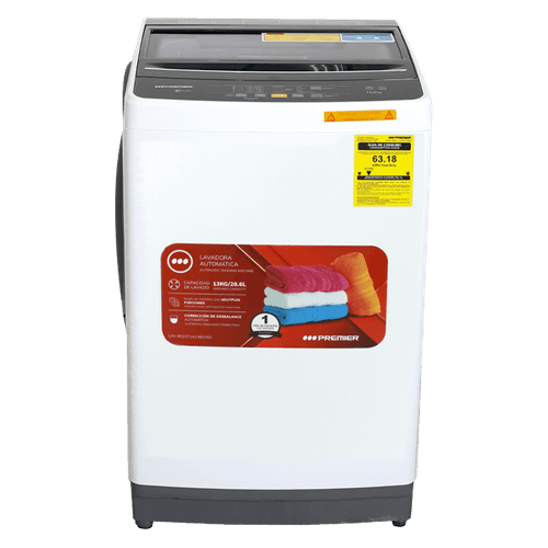 Lavadora Automática Premier|13 Kg|LAV-8015T1A13BWN1