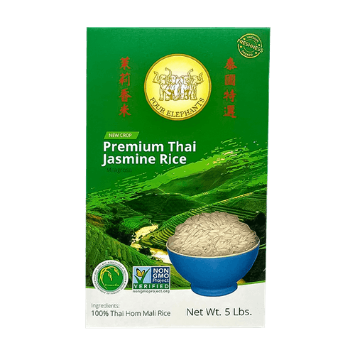 Arroz de Jazmin Four Elephants|5 lb