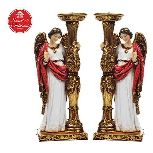 Candelero Ángel Navideño|24cm
