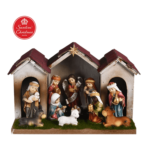 Villa Navideña Aldeanos|8.25"