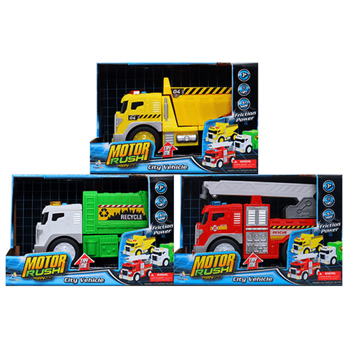 Camión Motor Rush|Luces y Sonido|Surtido