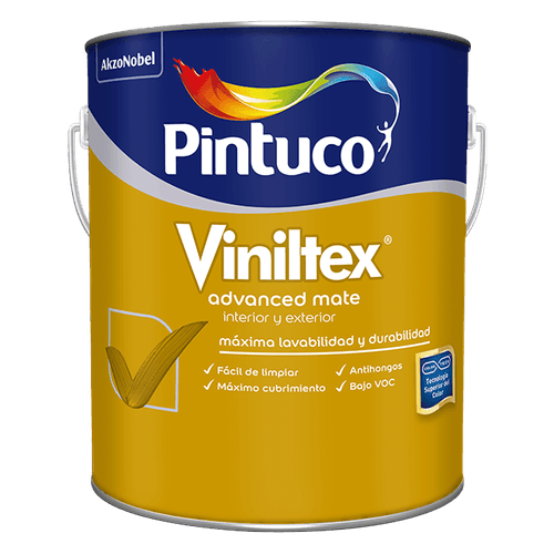 Viniltex Advanced Látex Mate Blanco|1 gal