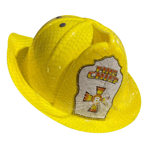 Casco de Bombero para Disfraz Infantil|Amarillo