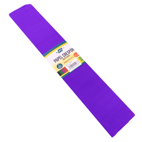 Papel Crespón Morado|50x200cm